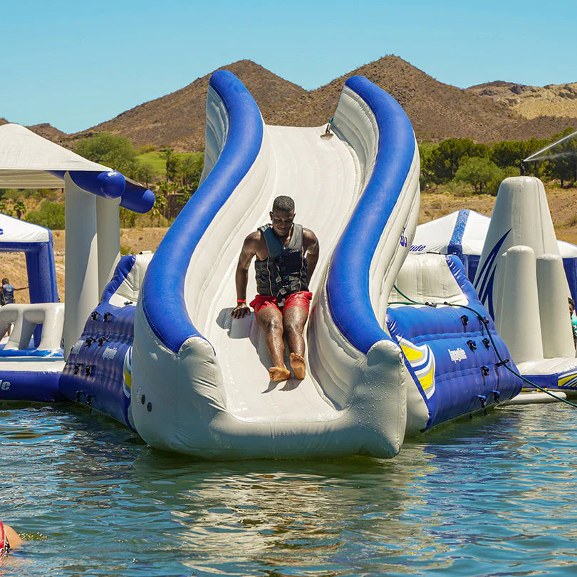 Aquaglide Loki Corner Inflatable Water Slide