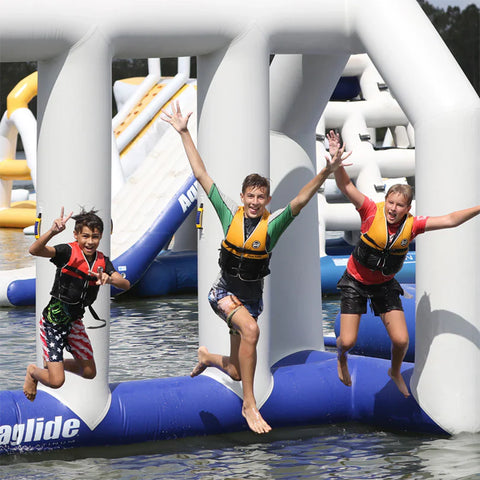 Image of Aquaglide Neptune Inflatable Water Park