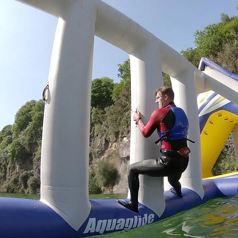 Image of Aquaglide Neptune Inflatable Water Park
