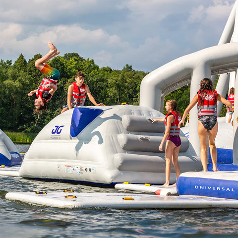 Image of Aquaglide Ridgeway 10 Inflatable Water Climbing Obstacle