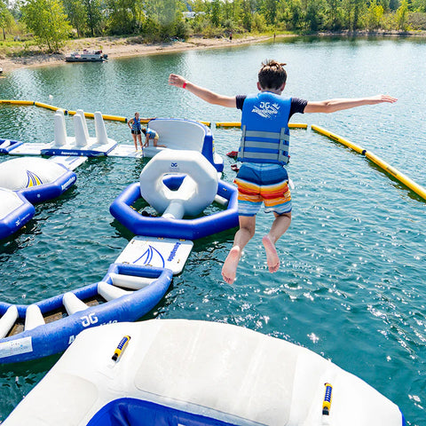 Image of Aquaglide Thor Inflatable Water Park