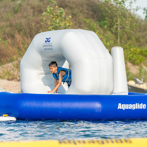 Image of Aquaglide Universal Keyhole Inflatable Water Park