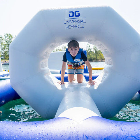 Image of Aquaglide Universal Keyhole Inflatable Water Park
