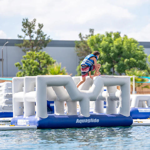 Image of Aquaglide Vista 10 Inflatable Water Climbing Obstacle