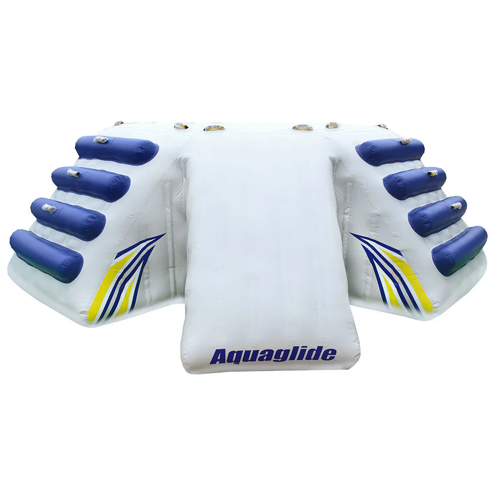 Aquaglide Quarterback Corner Inflatable Water Climbing Obstacle