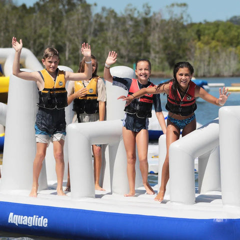 Image of Aquaglide Blockade 20 Inflatable Water Park