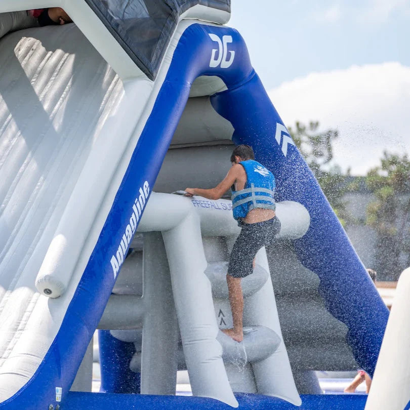 Aquaglide Freefall Supreme TR Inflatable Water Park