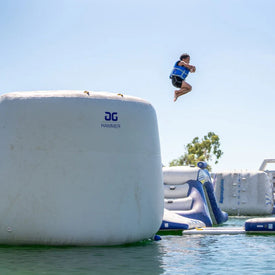 Aquaglide Hammer Inflatable Jump Station Water Park