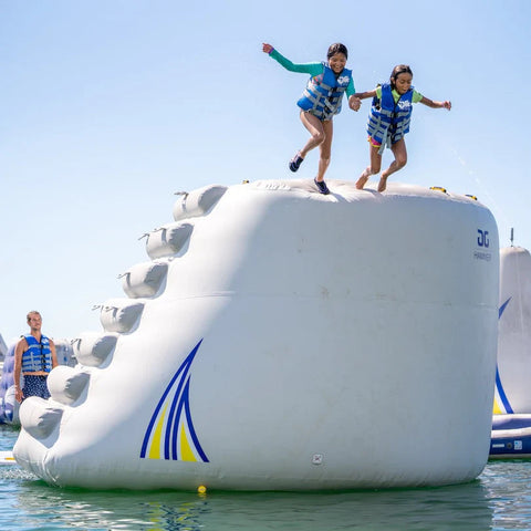 Image of Aquaglide Hammer Inflatable Jump Station Water Park