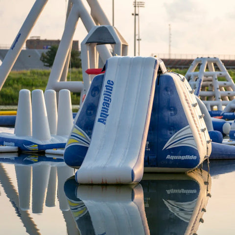 Image of Aquaglide King of The Mountain Set Inflatable Water Park