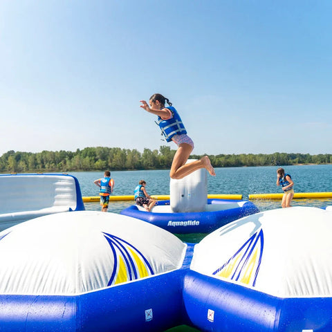 Image of Aquaglide Double Icecap Inflatable Water Bouncer
