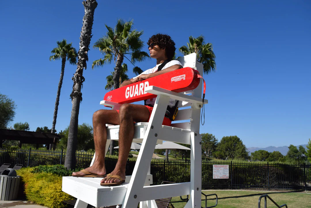 Aquamentor 72" Lifeguard Chair - Stable Lifesaving Platform