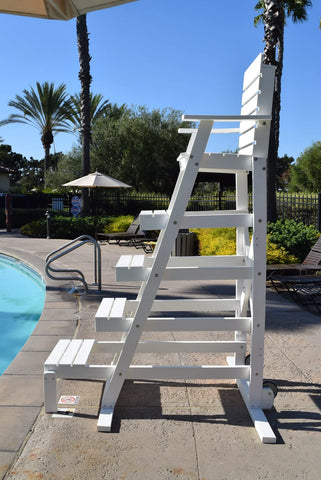 Image of Aquamentor 72" Lifeguard Chair - Stable Lifesaving Platform