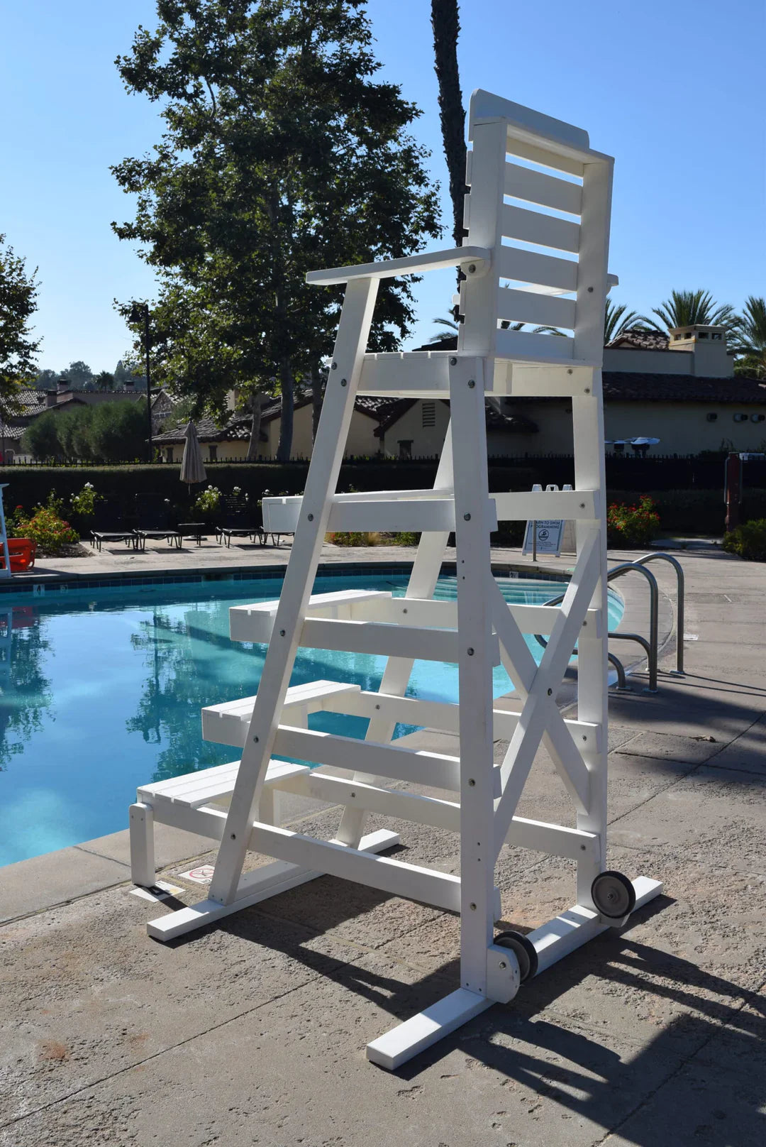 Aquamentor 72" Lifeguard Chair - Stable Lifesaving Platform