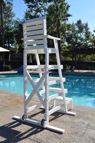 Image of Aquamentor 72" Lifeguard Chair - Stable Lifesaving Platform