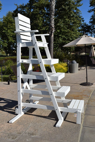 Image of Aquamentor 72" Lifeguard Chair - Stable Lifesaving Platform