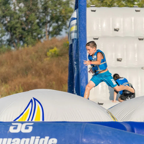Image of Aquaglide Double Icecap Inflatable Water Bouncer