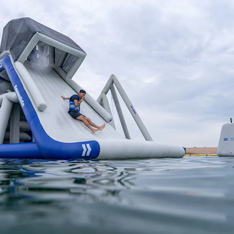 Aquaglide Freefall Supreme TR Inflatable Water Park