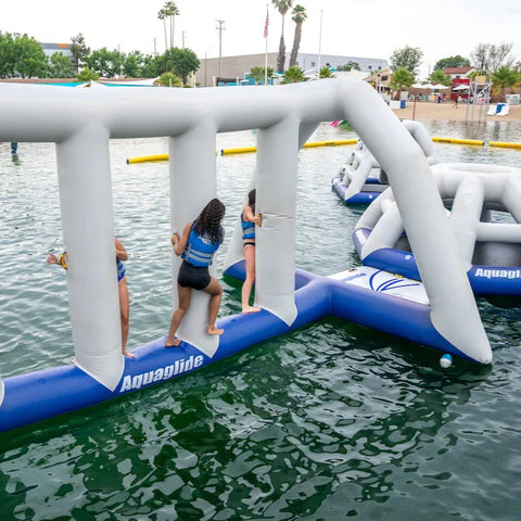 Image of Aquaglide Neptune Inflatable Water Park