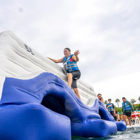 Image of Aquaglide Arete 20 Inflatable Water Park Climber