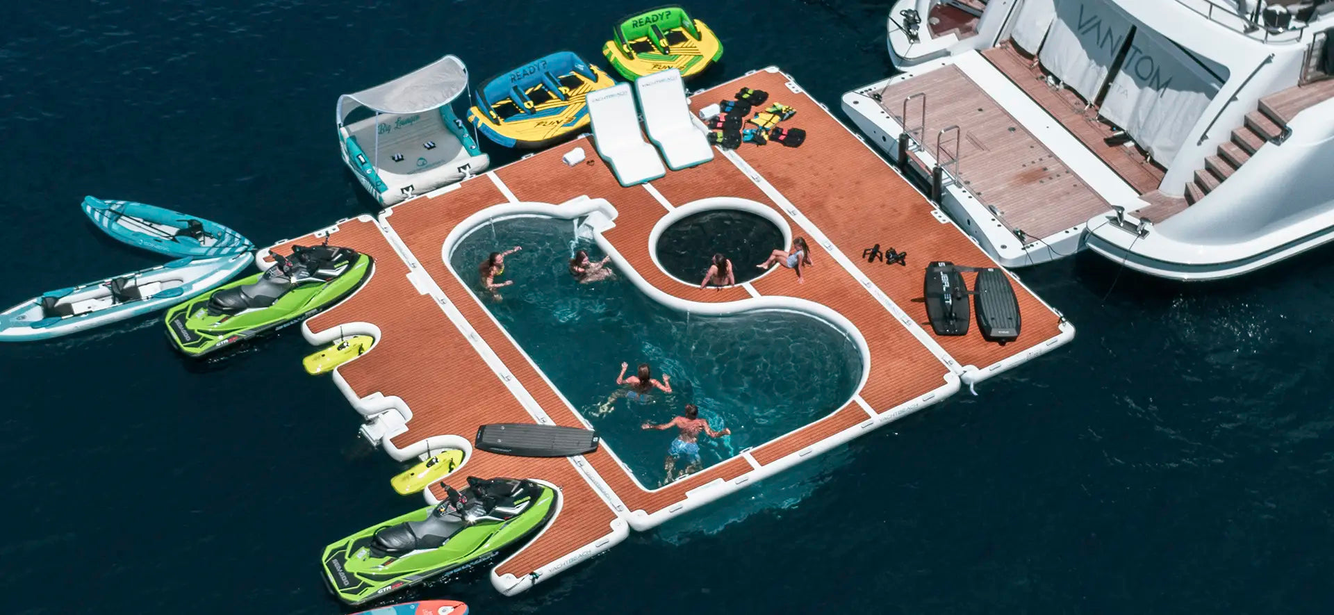 Yachtbeach by Spinera Inflatable Superior Pool for Yachts [616x616cm]