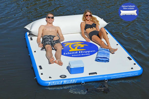 Image of Island Buddy Inflatable Water Platform & Dock by Island Hopper