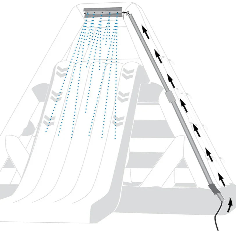 Aquaglide Jungle Joe 2 TR Inflatable Pyramid Water Park