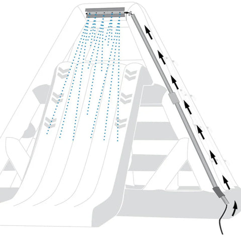 Image of Aquaglide Jungle Joe 2 TR Inflatable Pyramid Water Park