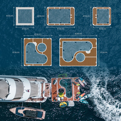 Image of Yachtbeach by Spinera Inflatable Superior Pool for Yachts [616x616cm]