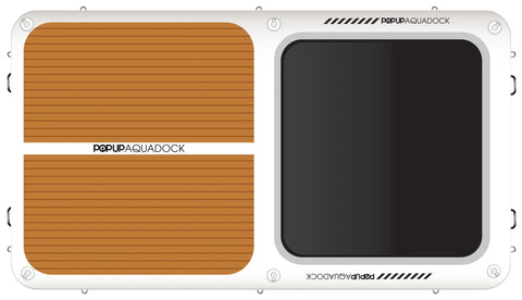Image of Pop Board Co 14' AquaDock - Inflatable Dock Platform and Lounger *PREORDER JULY 15TH*