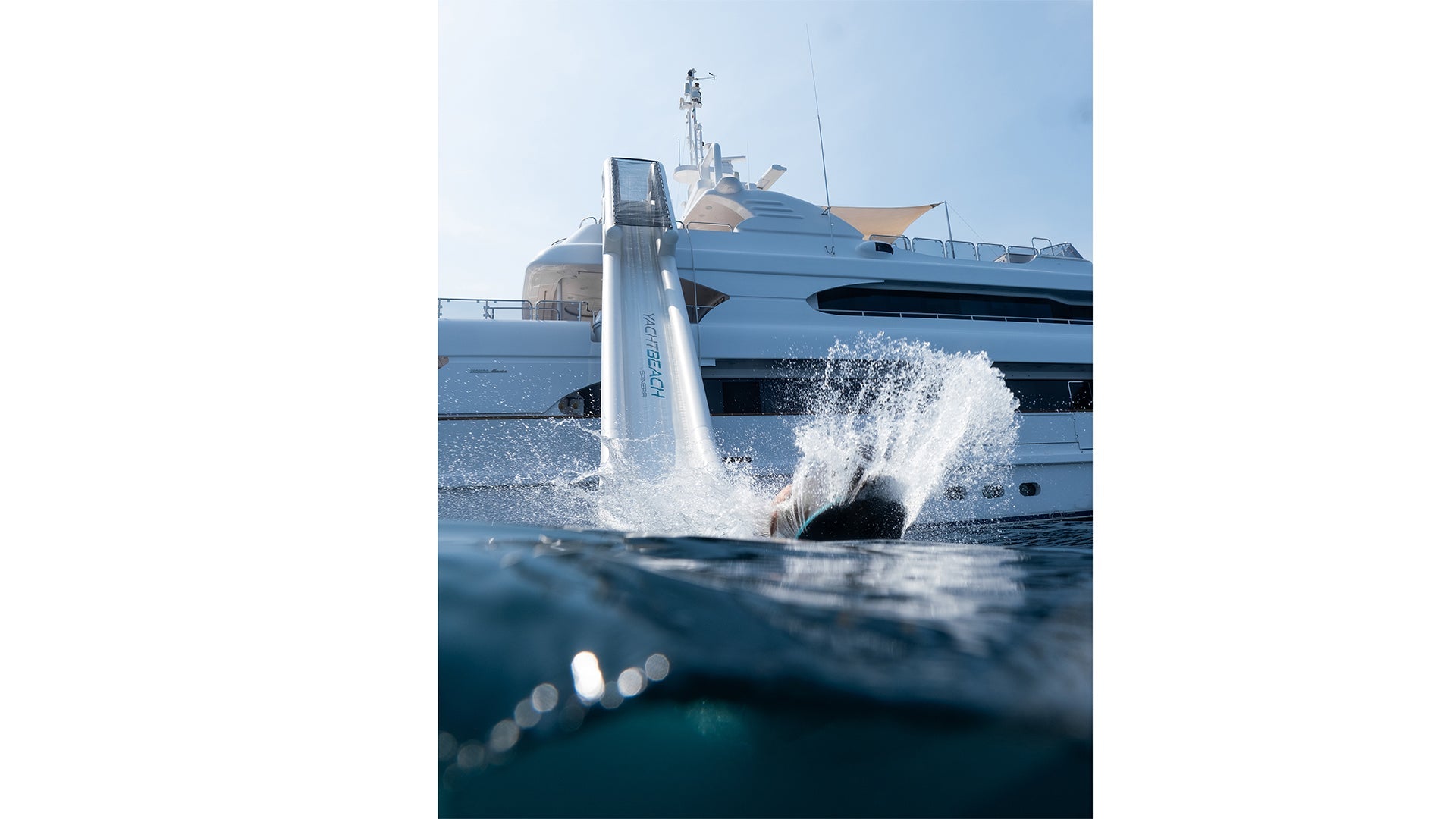 Yachtbeach by Spinera Magic Yachtslide - Easy Install Boat Slide