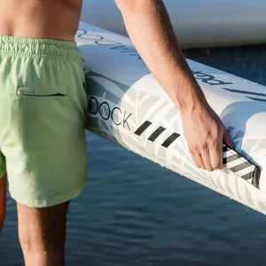 Image of Pop Board Co PopUp AquaNet 8' - Inflatable Lounging Platform with Mesh Net