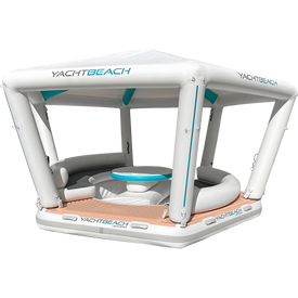Yachtbeach by Spinera Inflatable Pavilion 4.10 Beachclub Setup