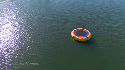 Image of 20' Island Hopper "Acrobat" Premium Water Trampoline
