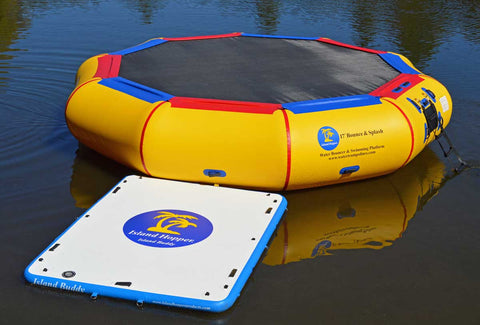 Image of Island Buddy Inflatable Water Platform & Dock by Island Hopper