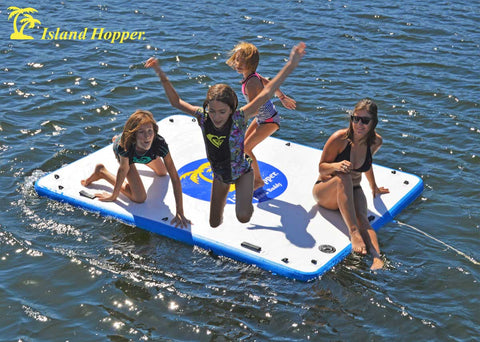 Image of Island Buddy Inflatable Water Platform & Dock by Island Hopper