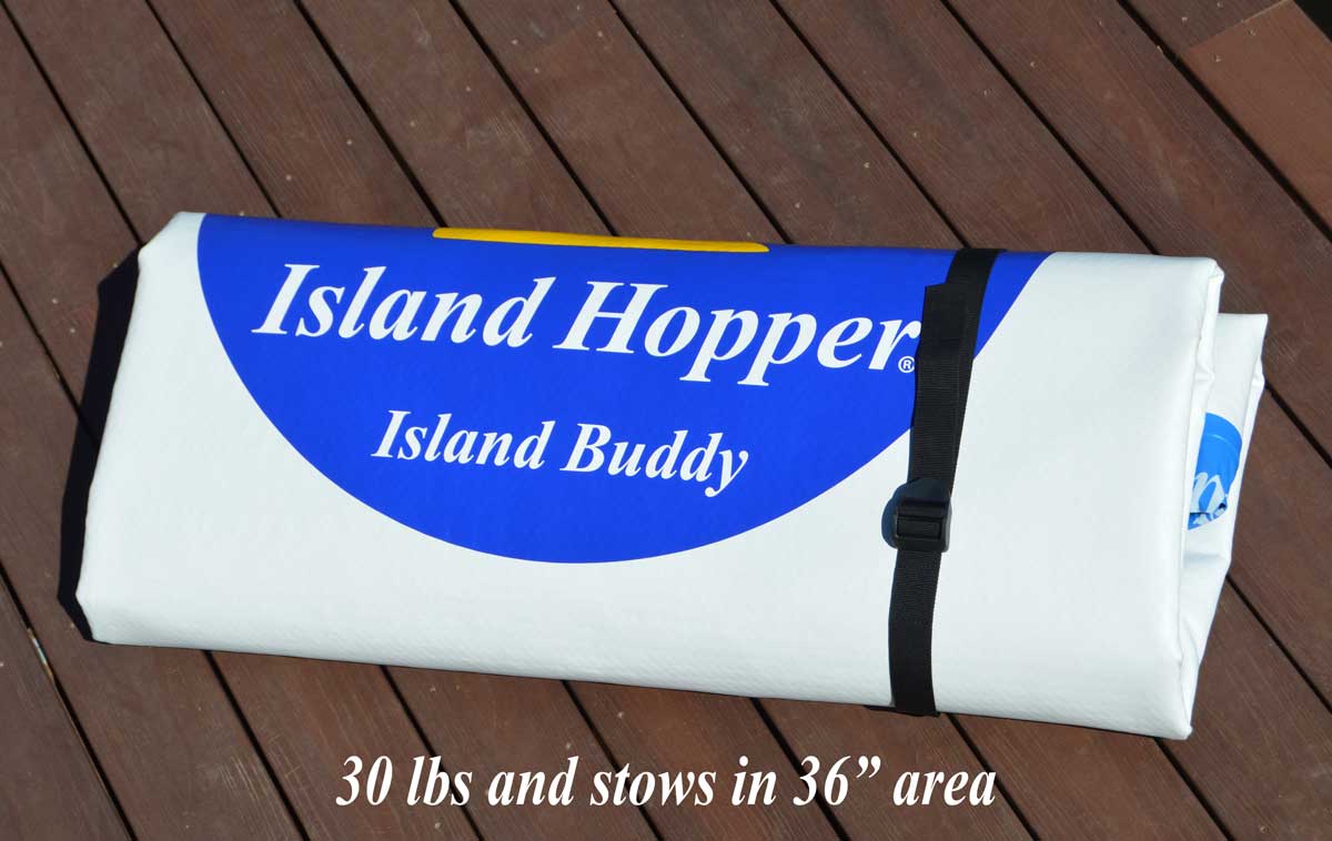 Island Buddy Inflatable Water Platform & Dock by Island Hopper