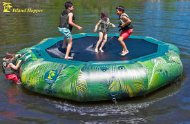 Island Hopper 15’ Water Bouncer Lakeside Graphics Series