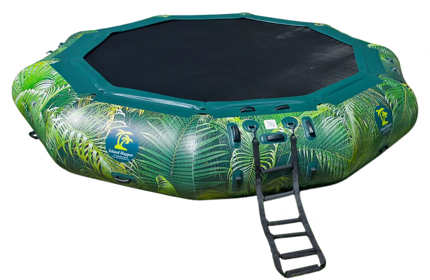 Island Hopper 15’ Water Bouncer Lakeside Graphics Series