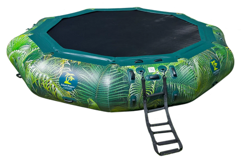 Image of Island Hopper 15’ Water Bouncer Lakeside Graphics Series