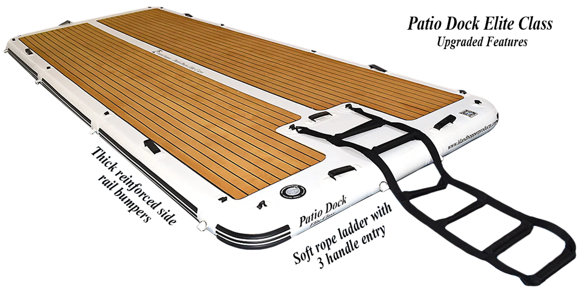 Island Hopper Elite Class Patio Dock 15′ Floating Platform