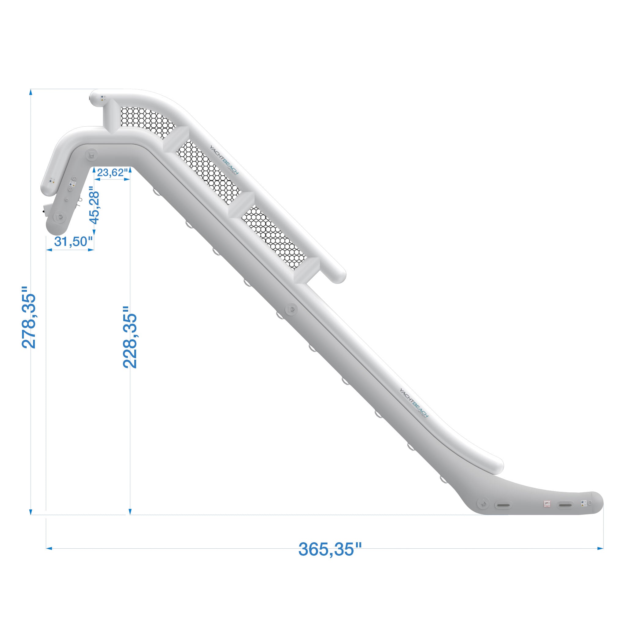 Yachtbeach by Spinera Magic Yachtslide - Easy Install Boat Slide