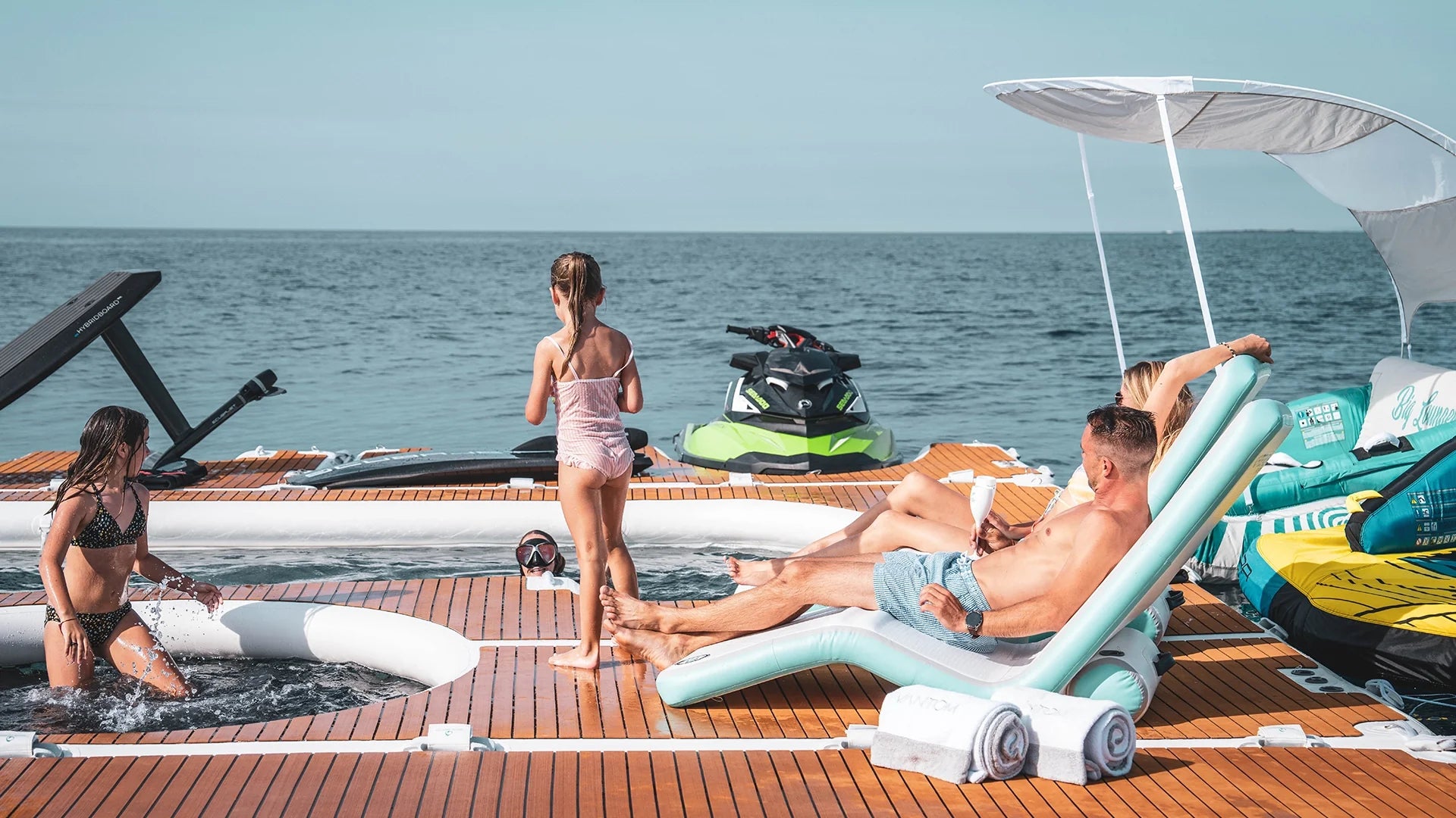 Yachtbeach by Spinera Toy Dock - Jet Ski and Water Toy Storage Dock