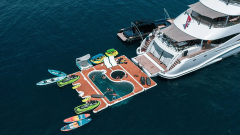 Image of Yachtbeach by Spinera Toy Dock - Jet Ski and Water Toy Storage Dock