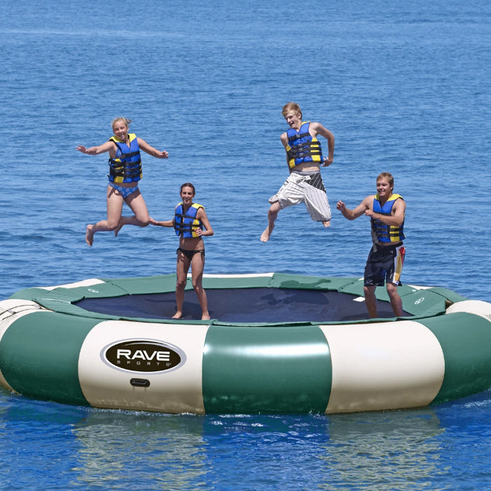Aqua Jump Eclipse 200 Premium Water Trampoline by Rave Sports –