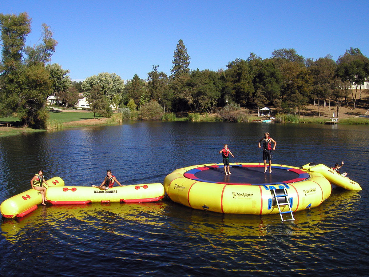 25' Island Hopper "Giant Jump" Premium Water Trampoline